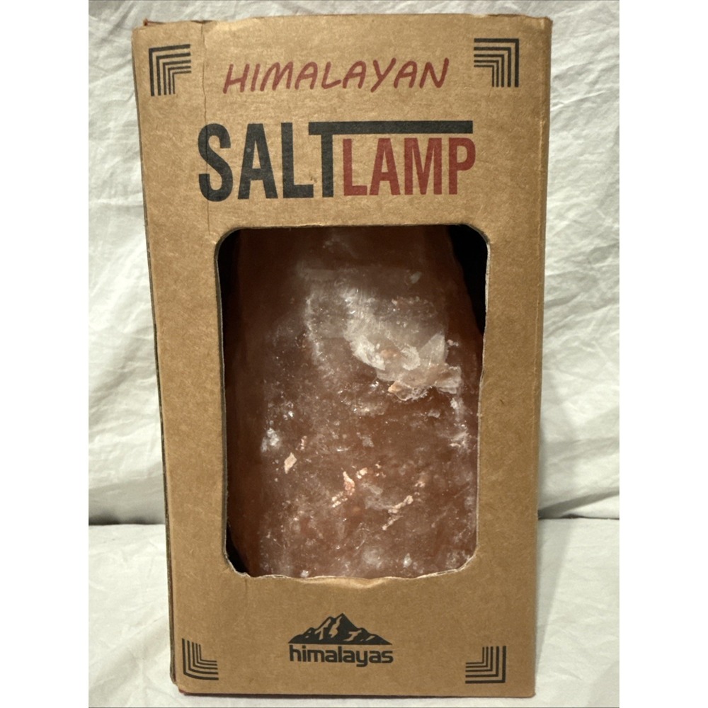 Himalayan Rock Salt Lamp Still In Box